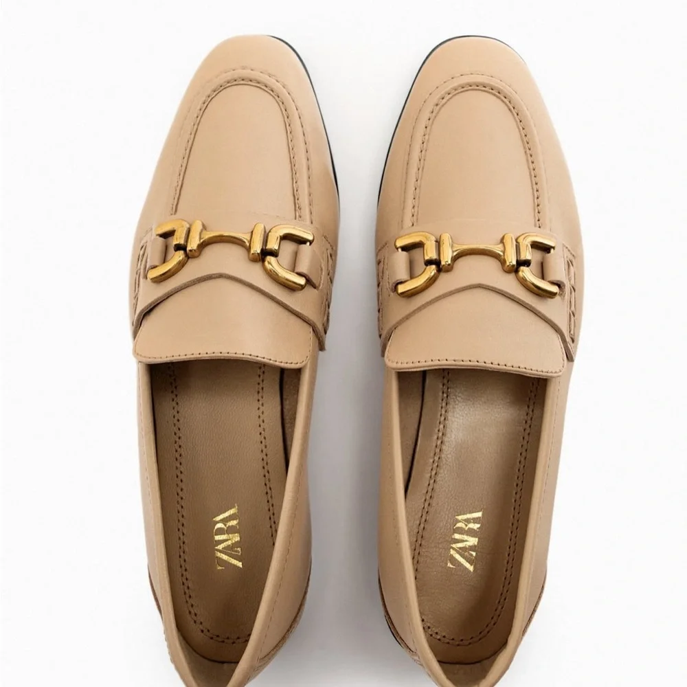 Zara leather loafers - Picture 1 of 6